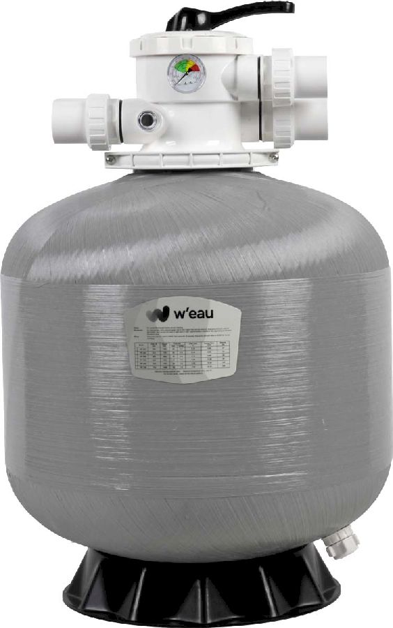 W&apos;eau TPP-500 polyester versterkt top mount zandfilter 12m³