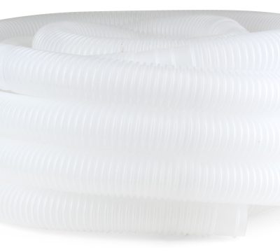 Zwembadslang 38 mm - 2 meter - Wit