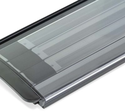 AQS Polycarbonaat Solar zwembad lamellen- per m2 - Transparant